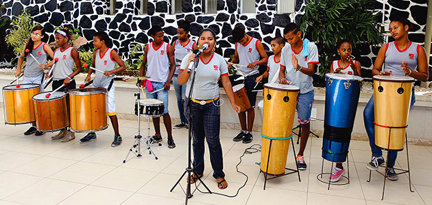 Projeto Crescer participa da campanha do Fecriança
